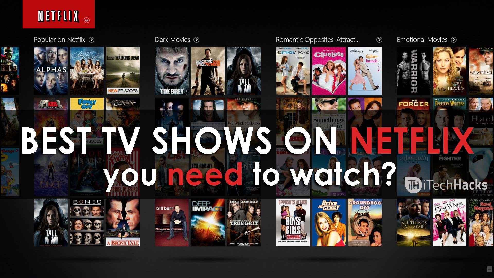 best shows available on netflix