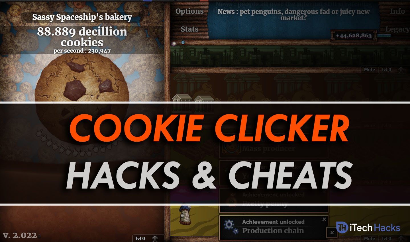 Cookie Clicker Cheats Hacks Unblocked Achievements of 2020