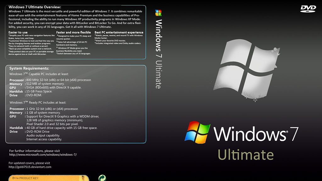 serial do windows 7 ultimate