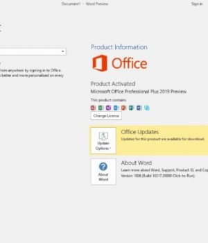 ms office 2019 product key activation