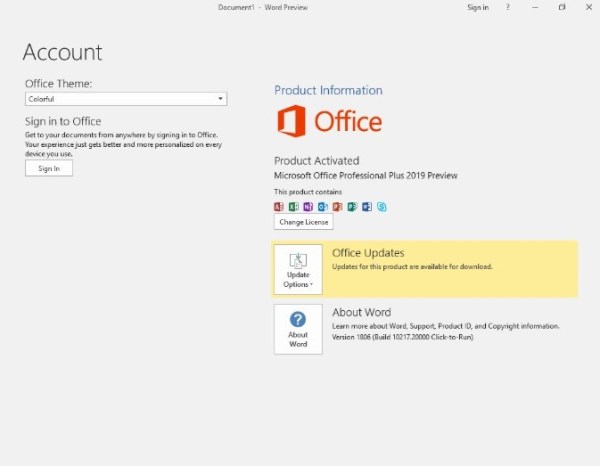 product key for microsoft office 2019 for mac