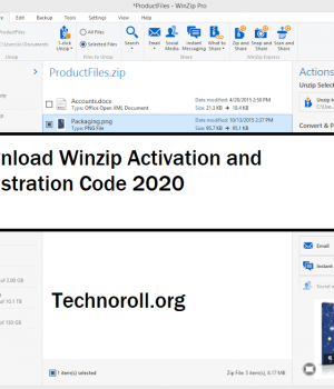 free winzip activation code