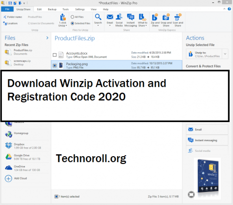 winzip activation code 2011