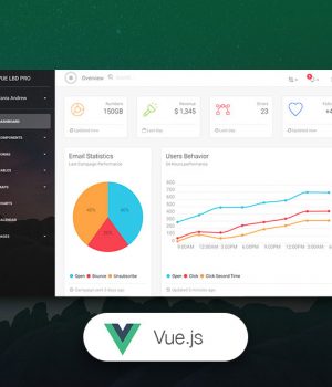 Vue Templates And Admin Dashboards