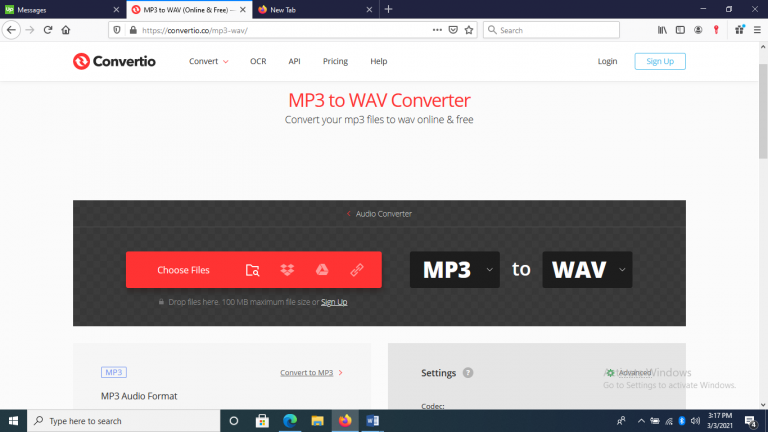 free mp3 to wav converter